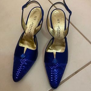 St.John heels size 7 made in Italy